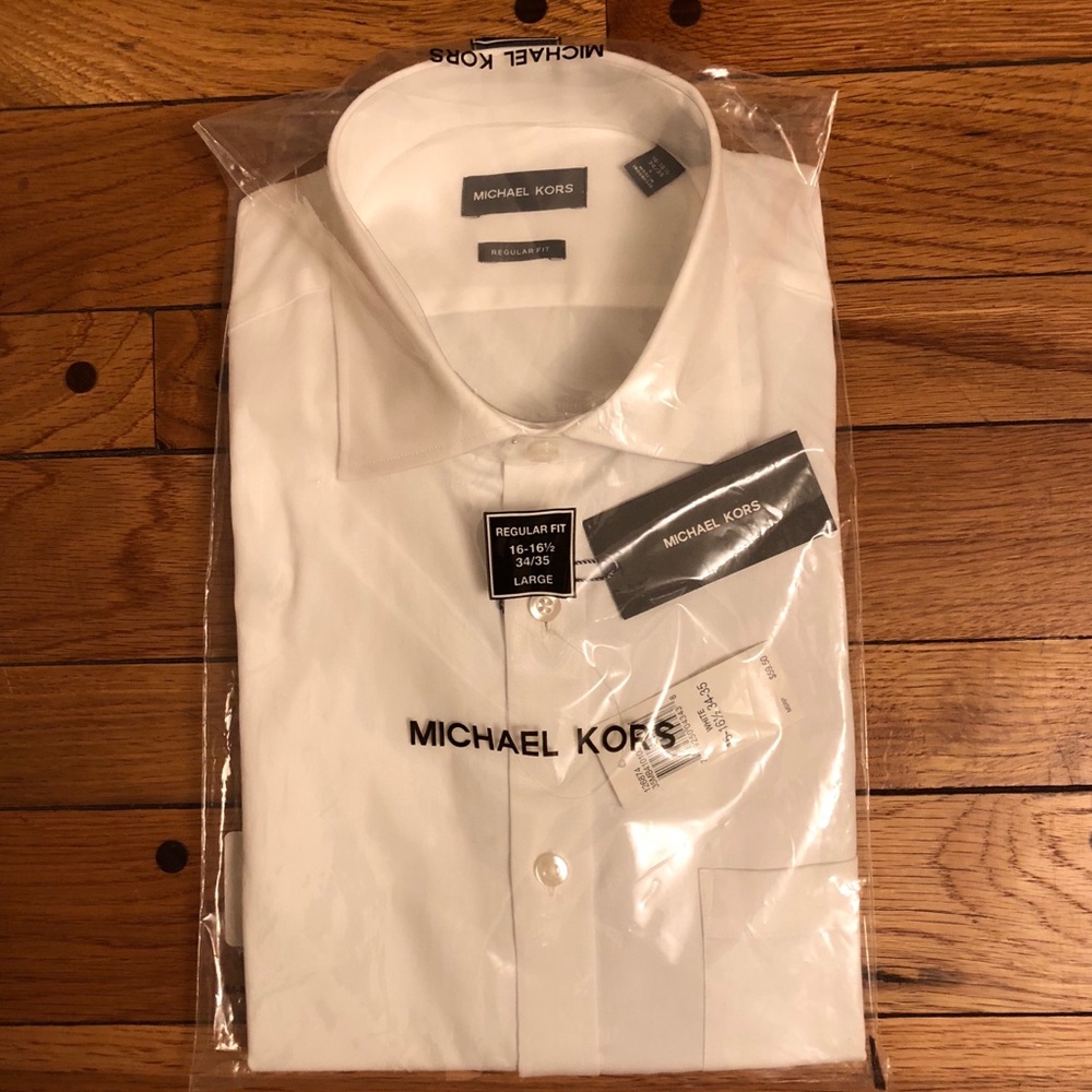 Michael Kors White Dress Shirt
